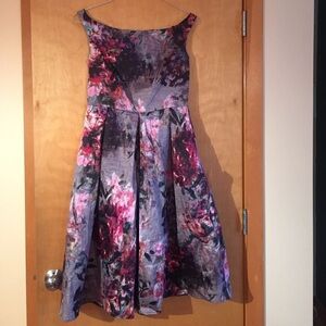 Asos Floral Printed Midi Dress NWT